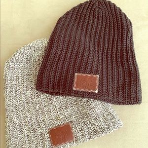 Love Your Melon beanies OS